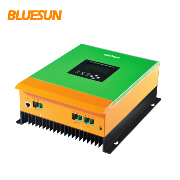 Bluesun 12V 24v 36v 48v Identificación automática mppt controlador de carga solar 30a 60a